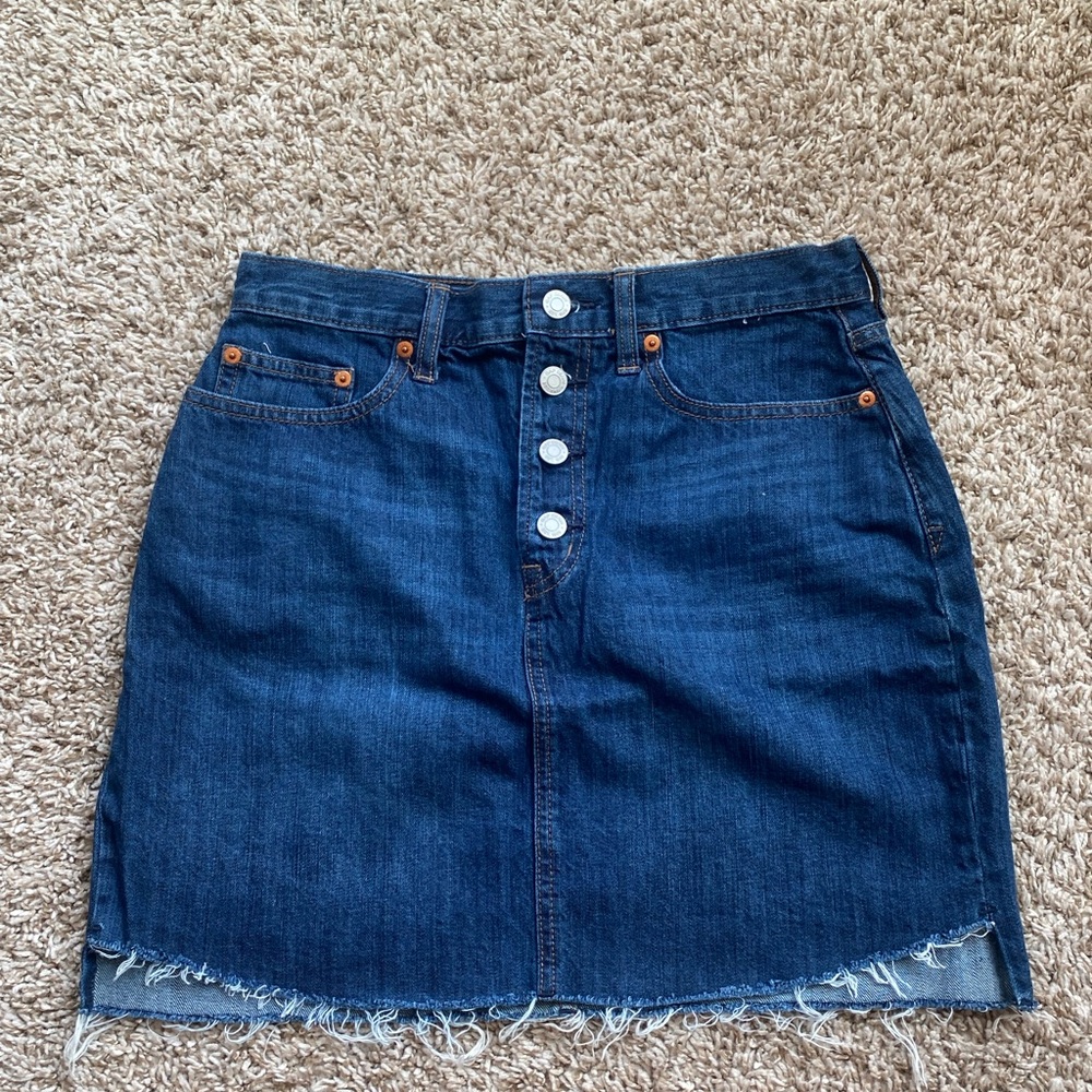 GAP Dark Blue Denim Skirt